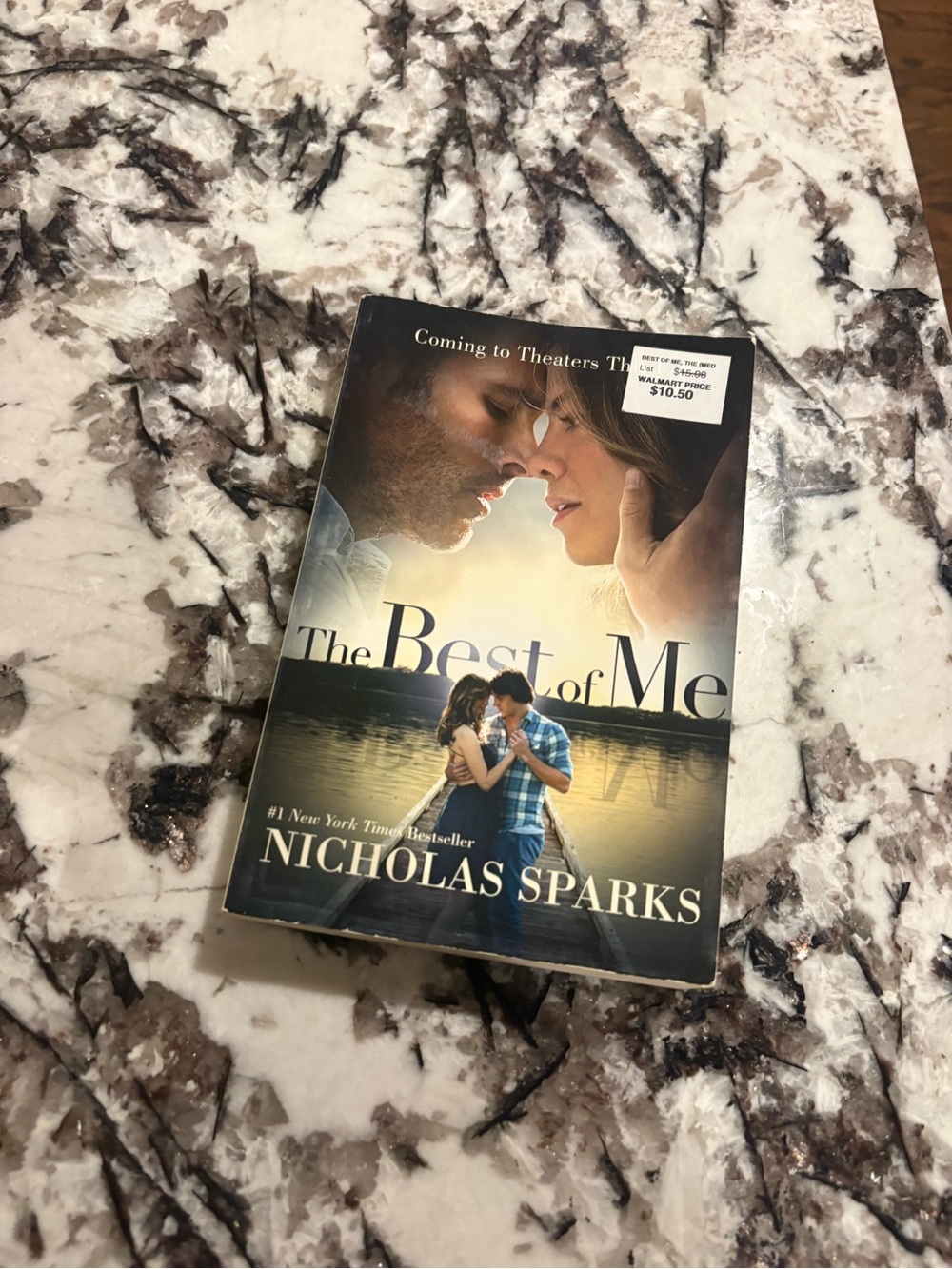 Nicholas Sparks Book The best of Me